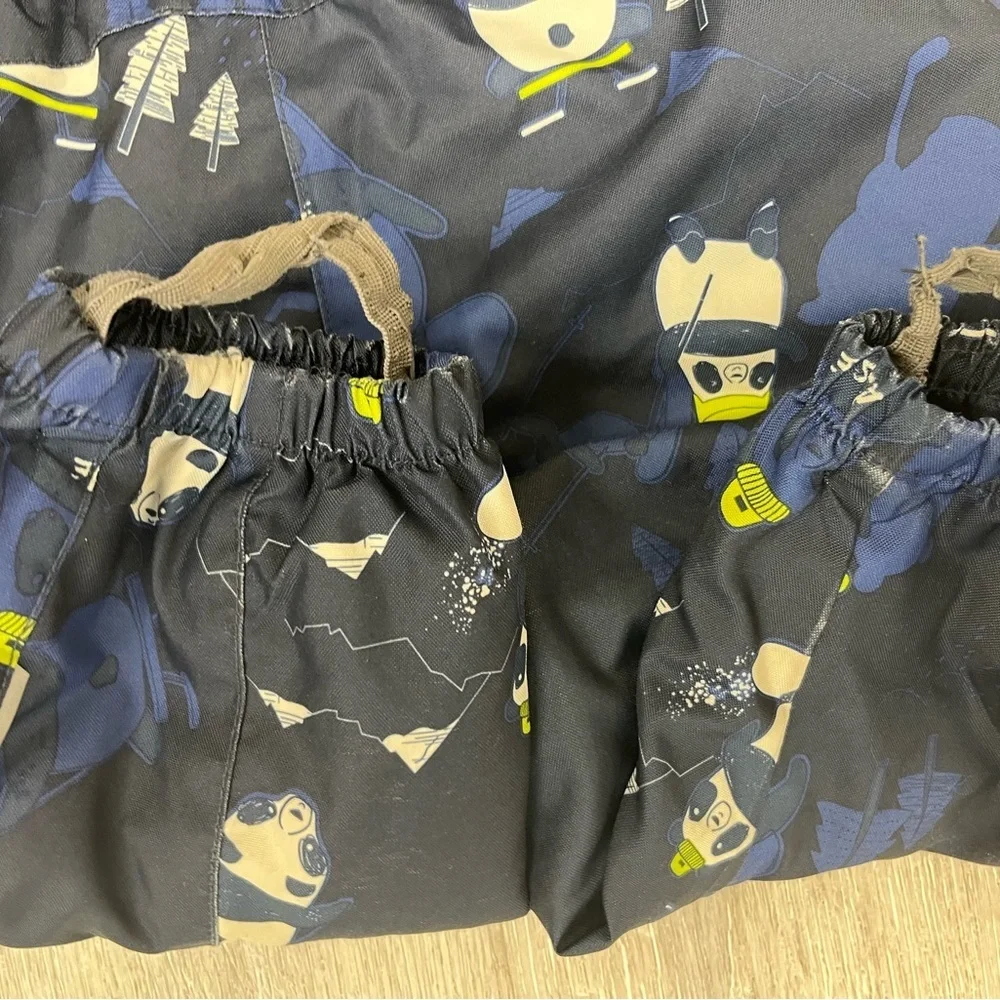LASSIE snowsuit Navy & Lime Kids One-Piece Snow Suit